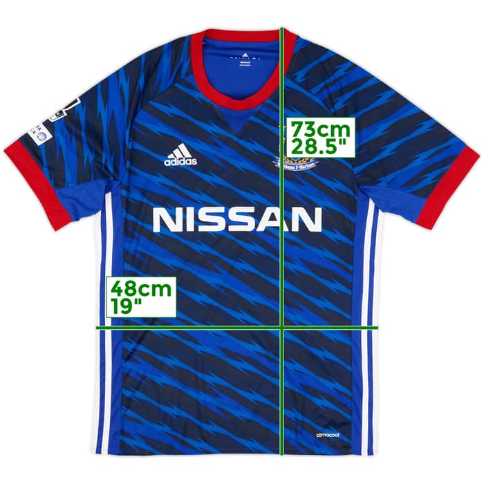 2017 Yokohama Marinos Home Shirt - 8/10 - (L)