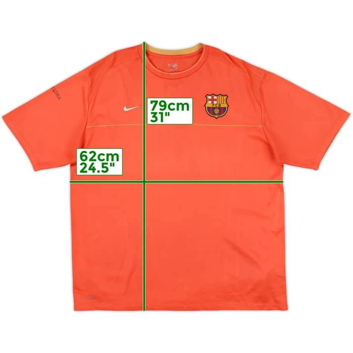 2008-09 Barcelona Nike Training Shirt - 6/10 - (XXL)