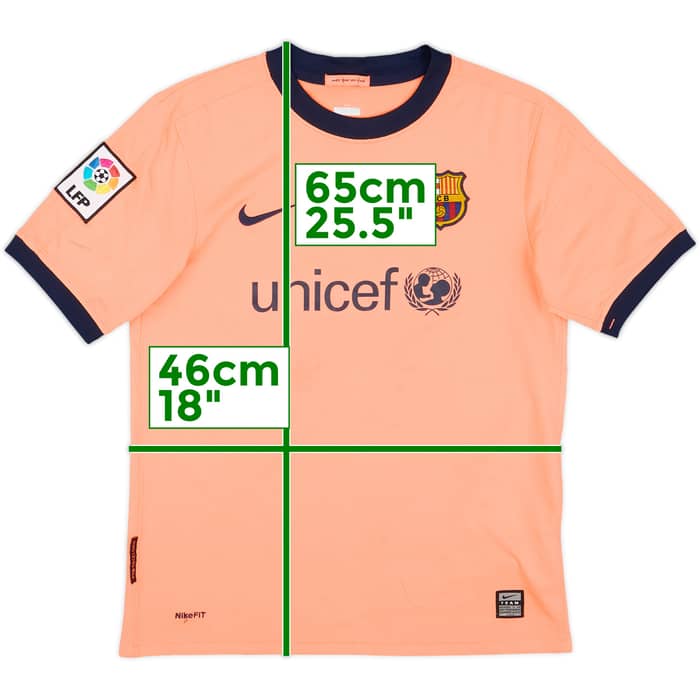 2009-10 Barcelona Away Shirt - 9/10 - (L.Boys)