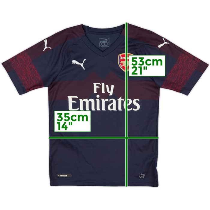 2018-19 Arsenal Away Shirt Ozil #10 - 9/10 - (XS)