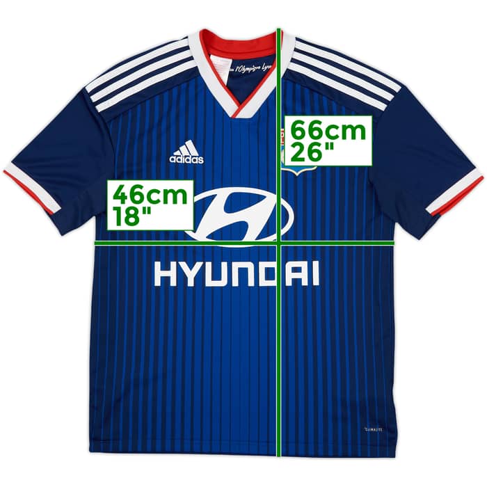 2019-20 Lyon Away Shirt - 8/10 - (L.Boys)