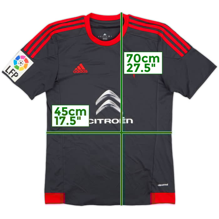 2015-16 Celta Vigo Away Shirt - 8/10 - (S)