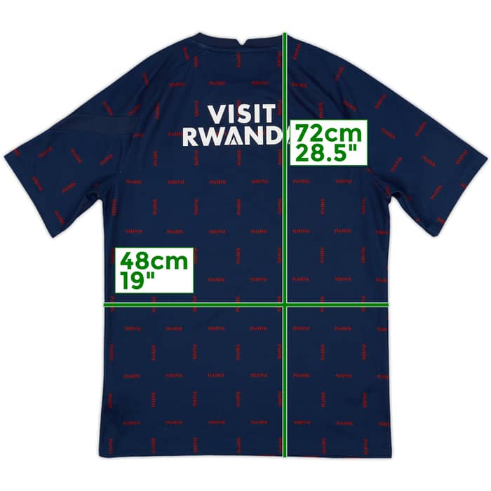 2021-22 Paris Saint-Germain Nike Training Shirt - 6/10 - (M)