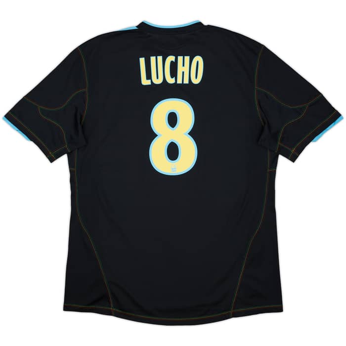 2010-11 Olympique Marseille Third Shirt Lucho #8 - 10/10 - (L)