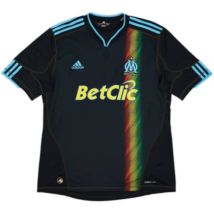 2010-11 Olympique Marseille Third Shirt Lucho #8 - 10/10 - (L)