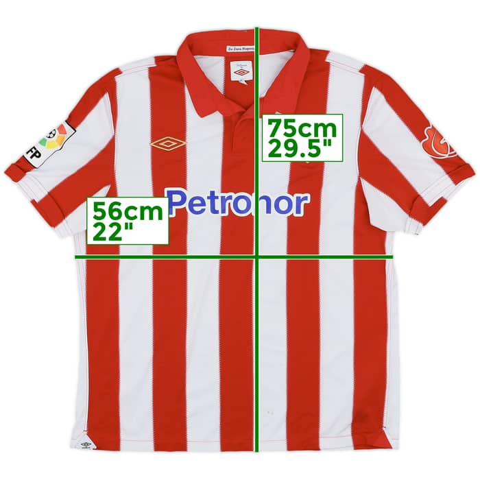 2010-11 Athletic Bilbao Home Shirt - 7/10 - (L)