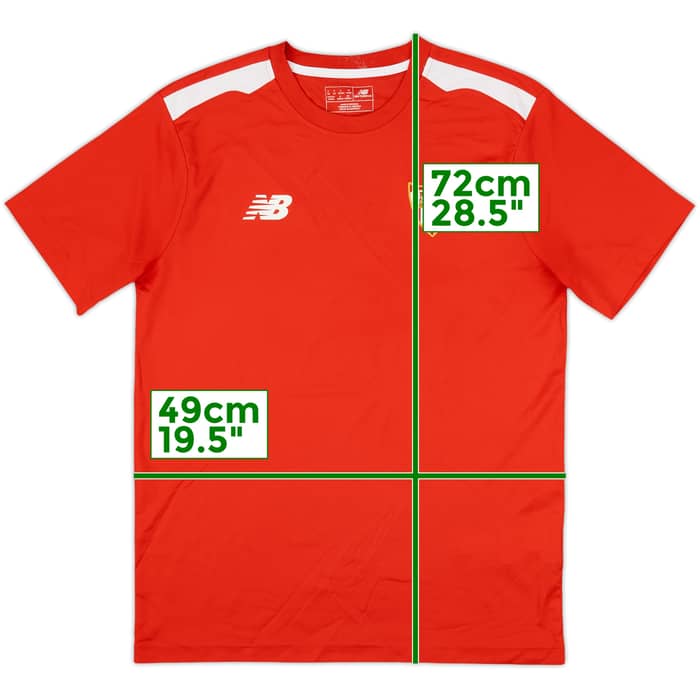 2016-17 Sevilla New Balance Training Shirt - 8/10 - (S)