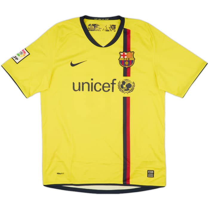 2008-10 Barcelona Away Shirt Messi #10 - 6/10 - (M)
