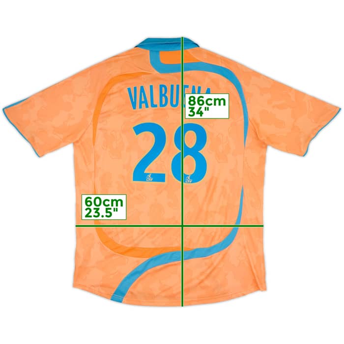 2007-08 Olympique Marseille Third Shirt Valbuena #28 - 8/10 - (XL)