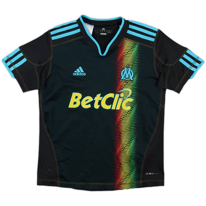 2010-11 Olympique Marseille Third Shirt - 6/10 - (L.Boys)