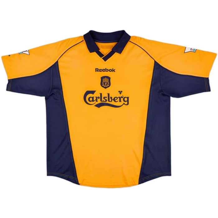 2000-02 Liverpool Away Shirt Heskey #8 - 5/10 - (XL)