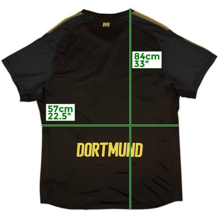 2017-18 Borussia Dortmund Away Shirt - 8/10 - (XL)