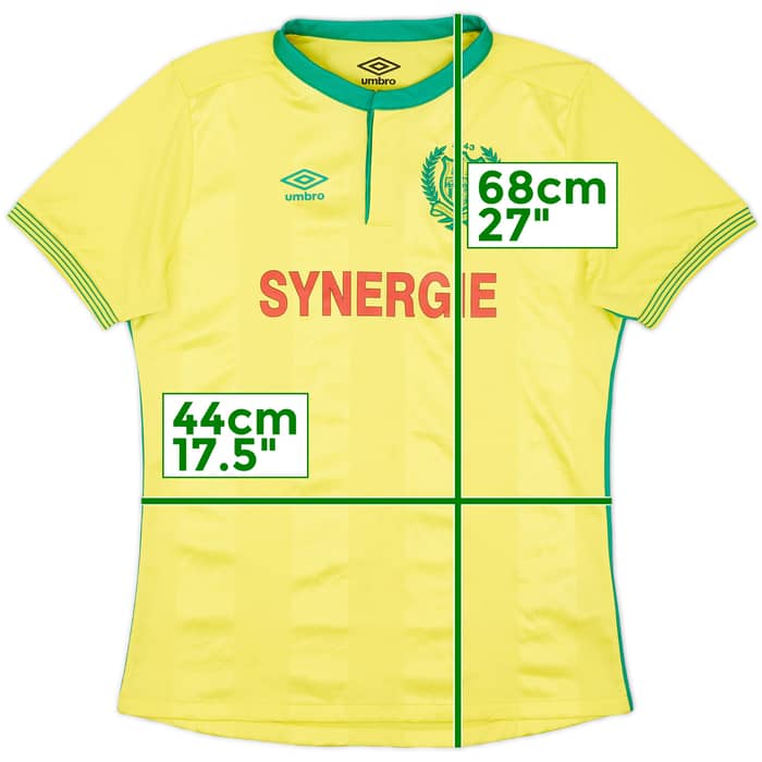 2015-16 Nantes Home Shirt - 6/10 - (XL.Boys)