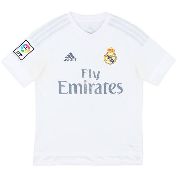 2015-16 Real Madrid Home Shirt - 5/10 - (L.Boys)