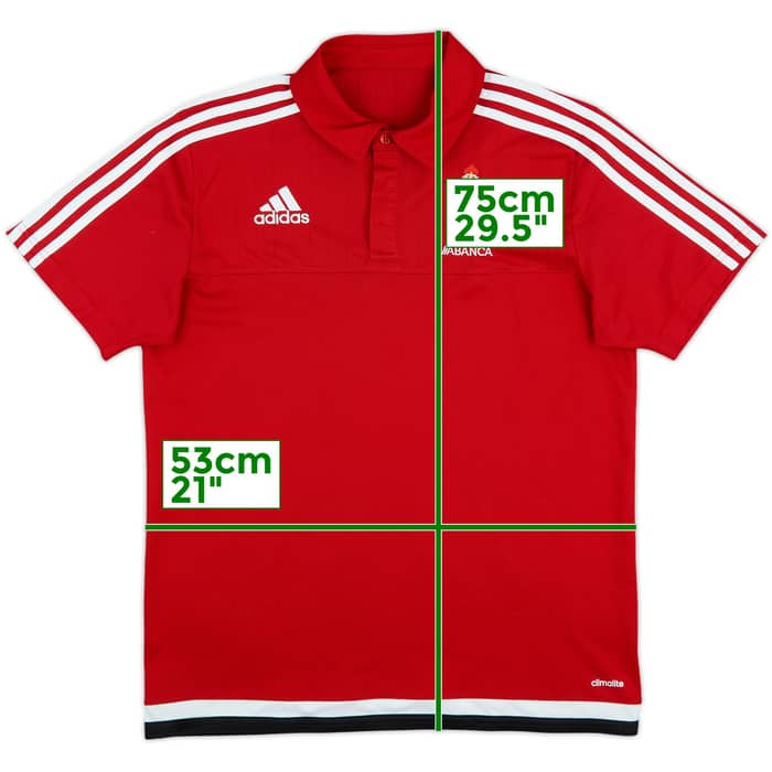 2014-15 Celta Vigo adidas Polo Shirt - 9/10 - (M)