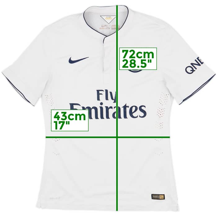 2014-15 Paris Saint-Germain Authentic Away Shirt Cavani #9 - 5/10 - (M)