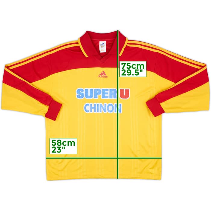 2001-02 adidas Template L/S Shirt #12 - 6/10 - (XL)