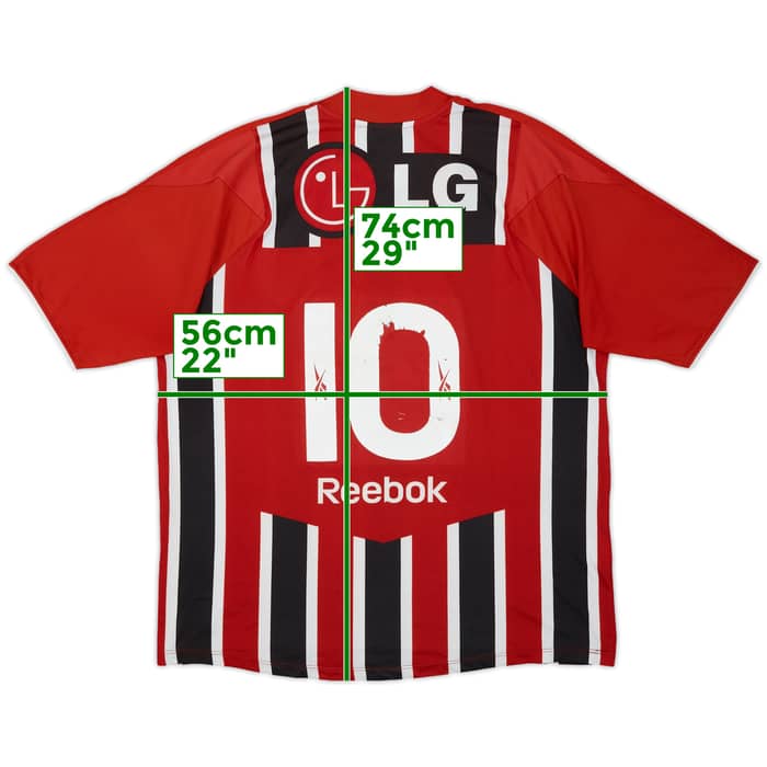 2009 Sao Paulo Away Shirt #10 (Hernanes) - 5/10 - (L)