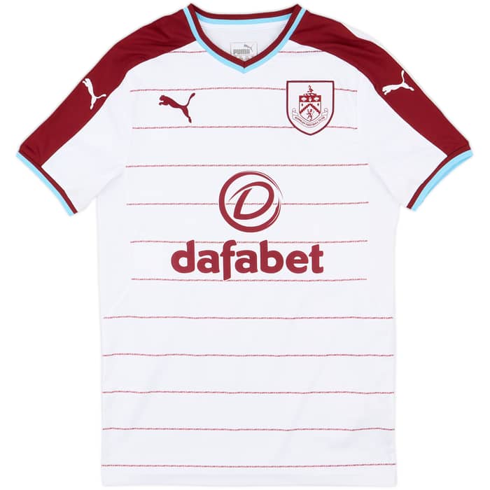 2017-18 Burnley Away Shirt Mee #6 - 7/10 - (S)