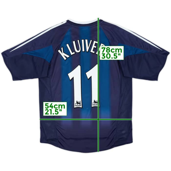 2004-05 Newcastle Away Shirt Kluivert #11 - 5/10 - (M)