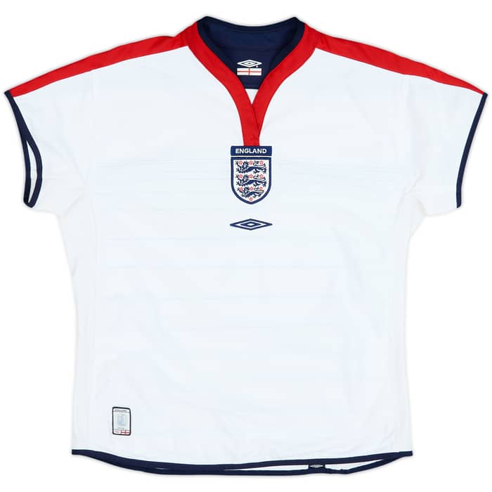 2003-05 England Home Shirt - 8/10 - (Women's M)