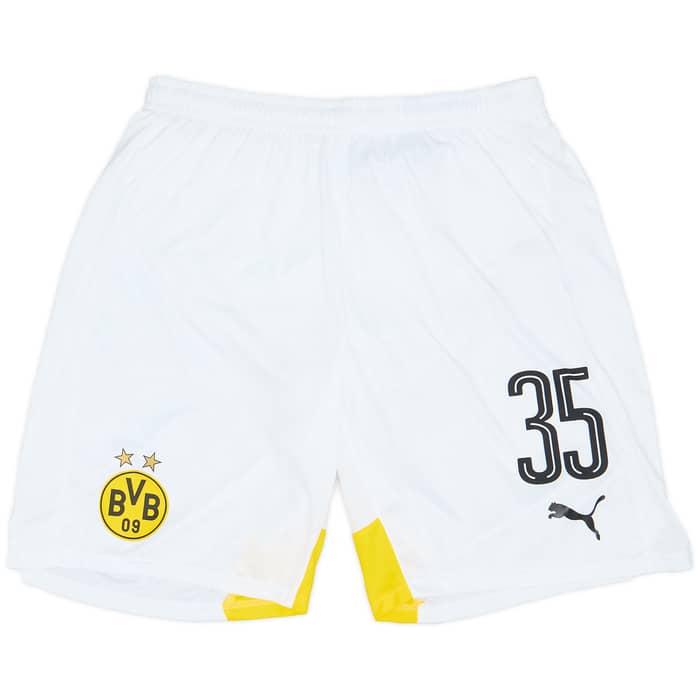2015-16 Borussia Dortmund Player Issue Third Shorts #35 - 9/10 - (L)