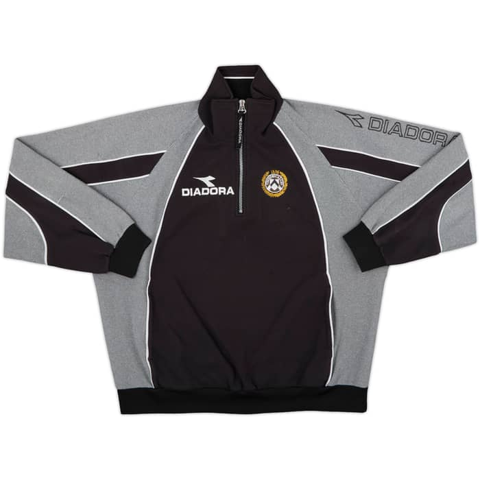 1999-00 Udinese Diadora 1/4 Zip Tracksuit - 9/10 - (L)