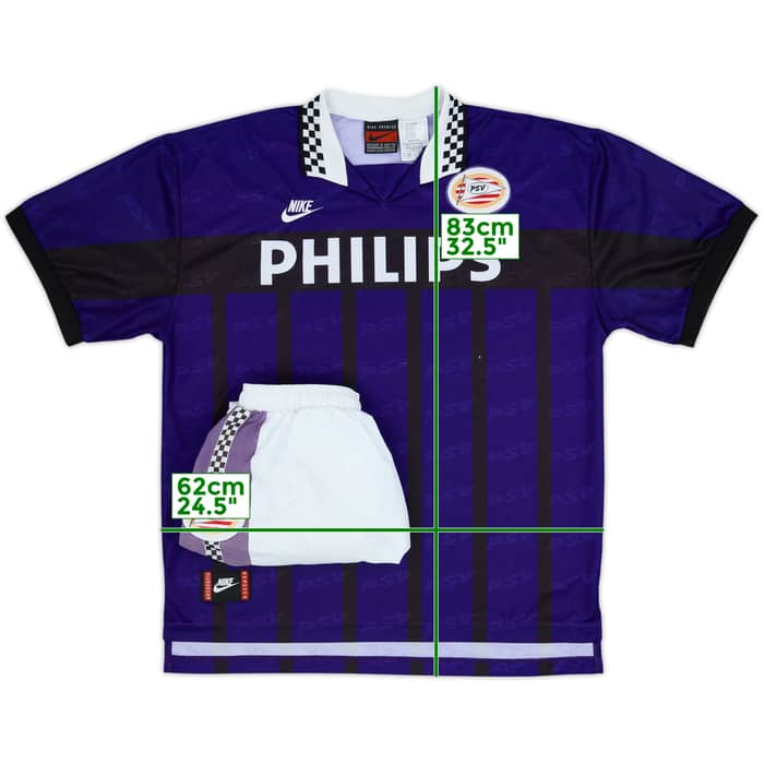 1995-96 PSV Away Shirt & Shorts - 7/10 - (XL)