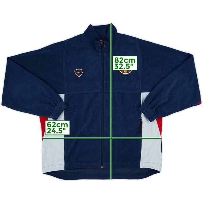 1999-00 Barcelona Nike Track Jacket - 8/10 - (L)