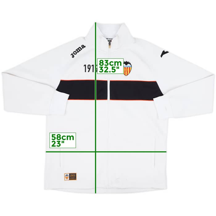 2011-12 Valencia Joma Track Jacket - 5/10 - (L)