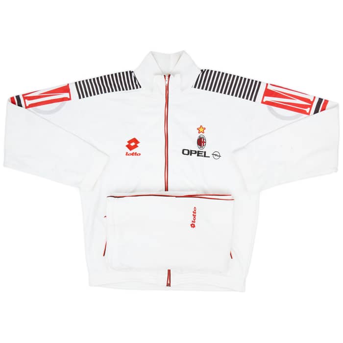 1995-96 AC Milan Lotto Tracksuit - 5/10 - (L)