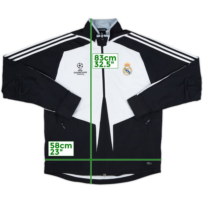 2008-09 Real Madrid adidas CL Track Jacket - 6/10 - (XL)