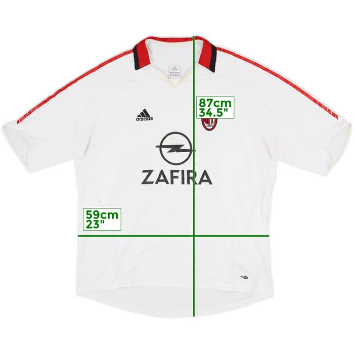 2005-06 AC Milan Away Shirt - 5/10 - (XXL)