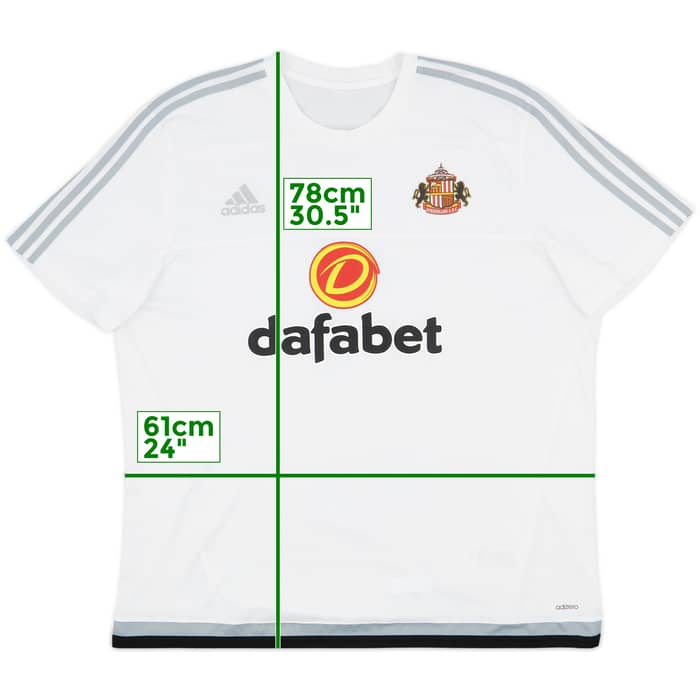 2015-16 Sunderland adizero Training Shirt - 9/10 - (XXL)