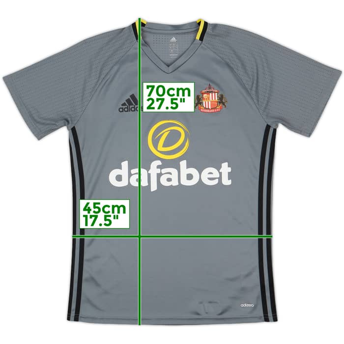 2016-17 Sunderland adidas Training Shirt - 9/10 - (M)