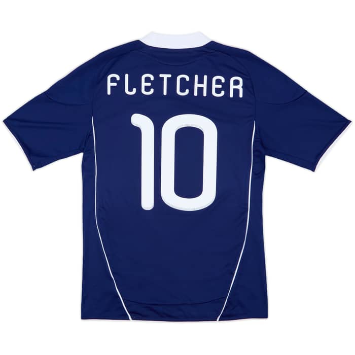 2010-11 Scotland Home Shirt Fletcher #10 - 6/10 - (S)