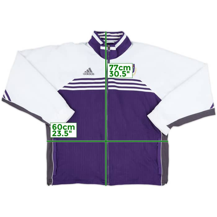 1998-99 Anderlecht adidas Track Jacket - 6/10 - (M/L)
