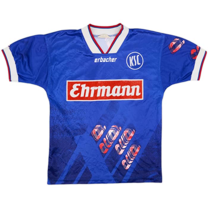1994-95 Karlsruhe Away Shirt #8 - 7/10 - (XL.Boys)