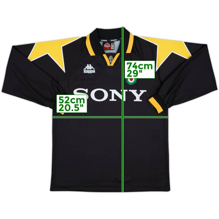 1995-96 Juventus Third L/S Shirt - 8/10 - (M)