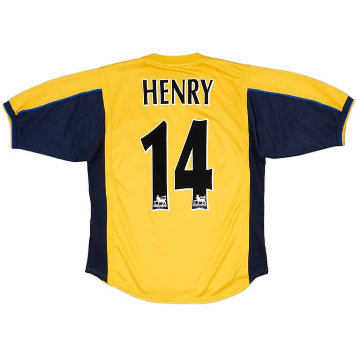 1999-01 Arsenal Away Shirt Henry #14 - 8/10 - (M)
