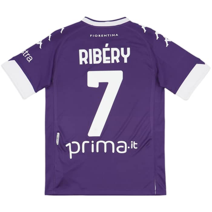 2020-21 Fiorentina Player Issue Home Shirt Ribery #7 - 8/10 - (S)