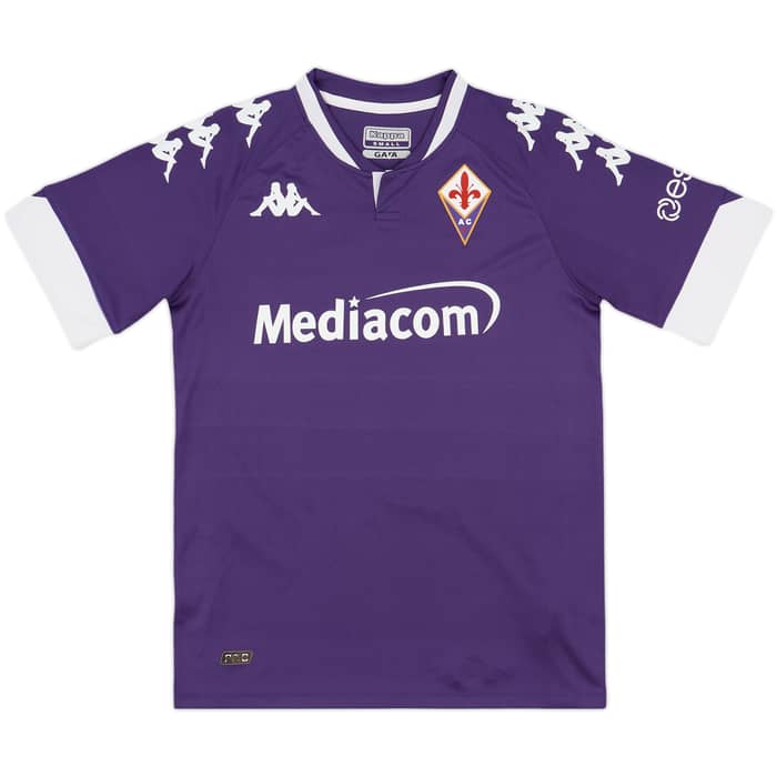 2020-21 Fiorentina Player Issue Home Shirt Ribery #7 - 8/10 - (S)