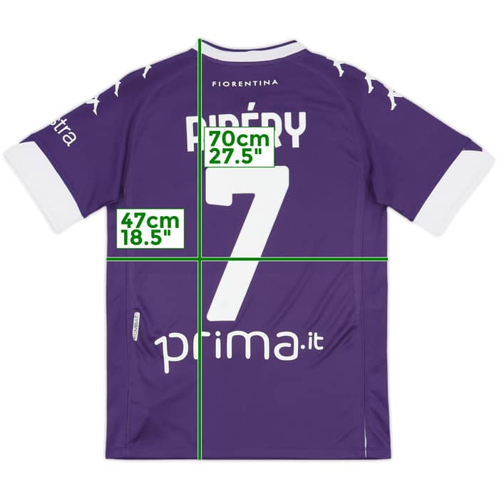 2020-21 Fiorentina Player Issue Home Shirt Ribery #7 - 8/10 - (S)