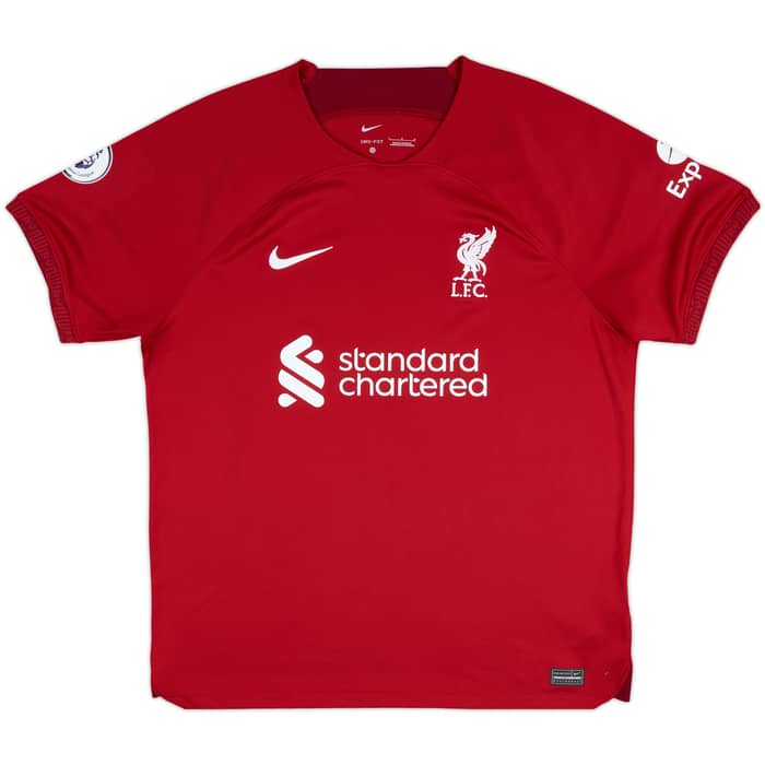 2022-23 Liverpool Home Shirt M.Salah #11 - 10/10 - (L)