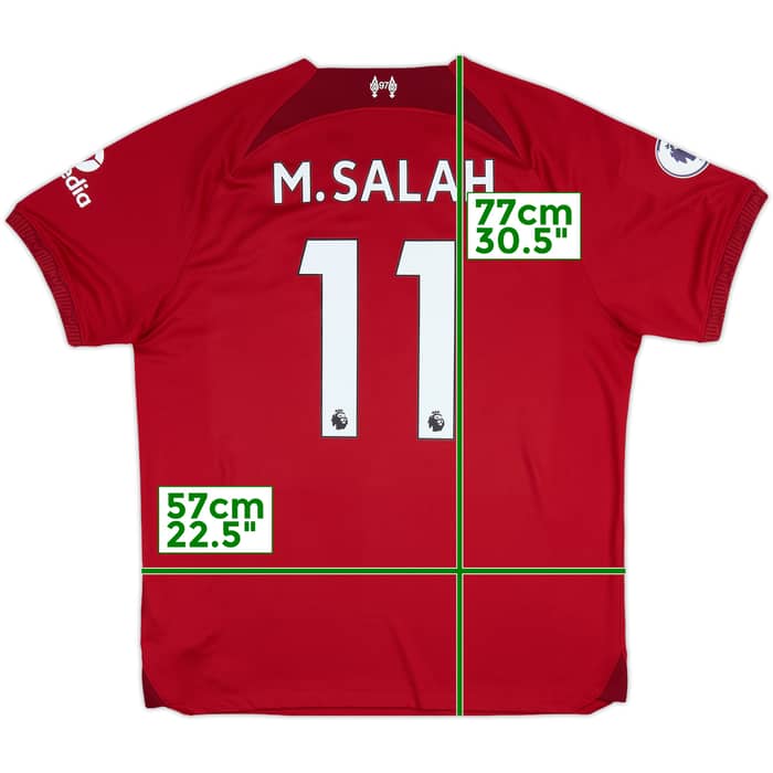 2022-23 Liverpool Home Shirt M.Salah #11 - 10/10 - (L)