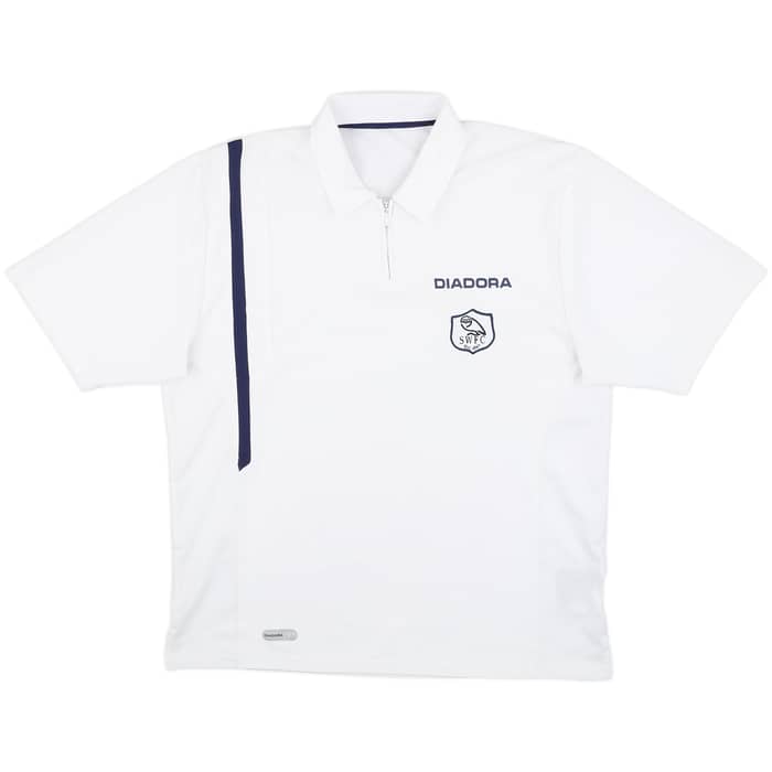 2005-06 Sheffield Wednesday Diadora 1/4 Zip Training Shirt - 8/10 - (L)
