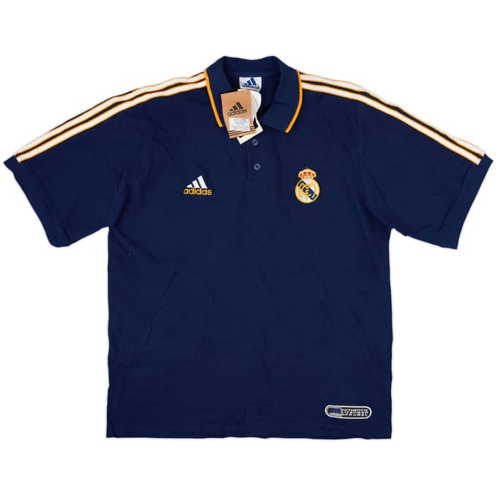 1999-00 Real Madrid adidas Polo Shirt (L)