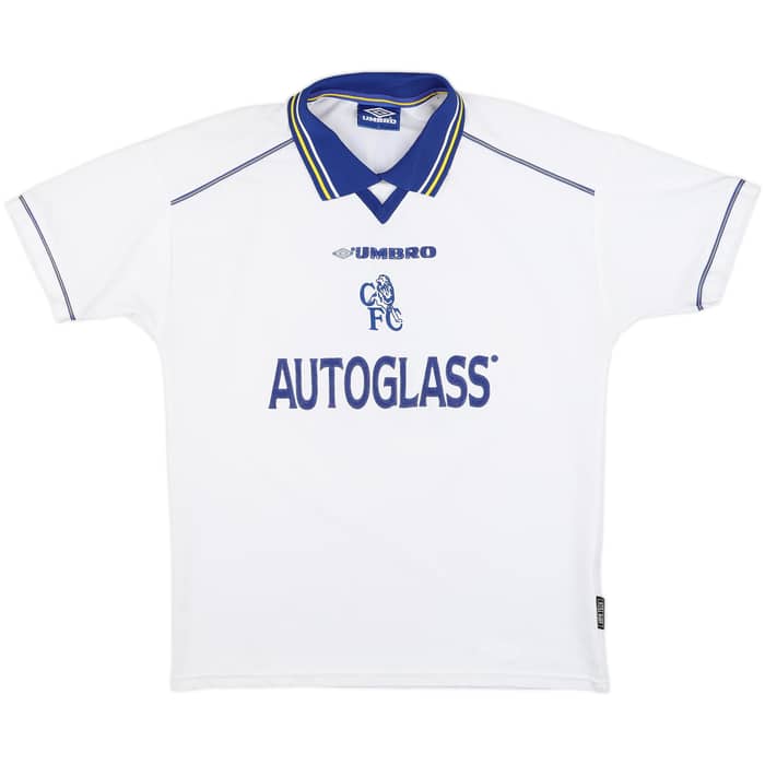 1998-00 Chelsea Away Shirt Zola #25 - 5/10 - (L)