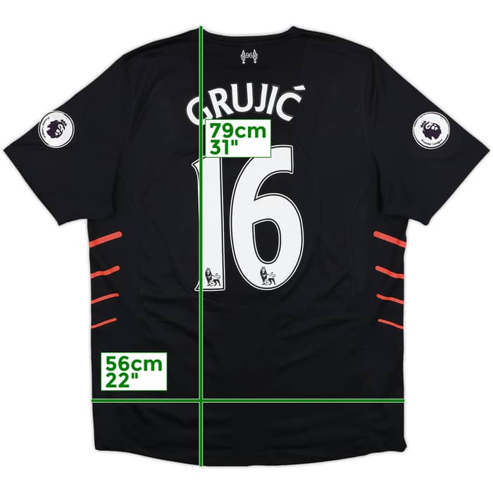 2016-17 Liverpool Away Shirt Grujic #16 - 7/10 - (XL)