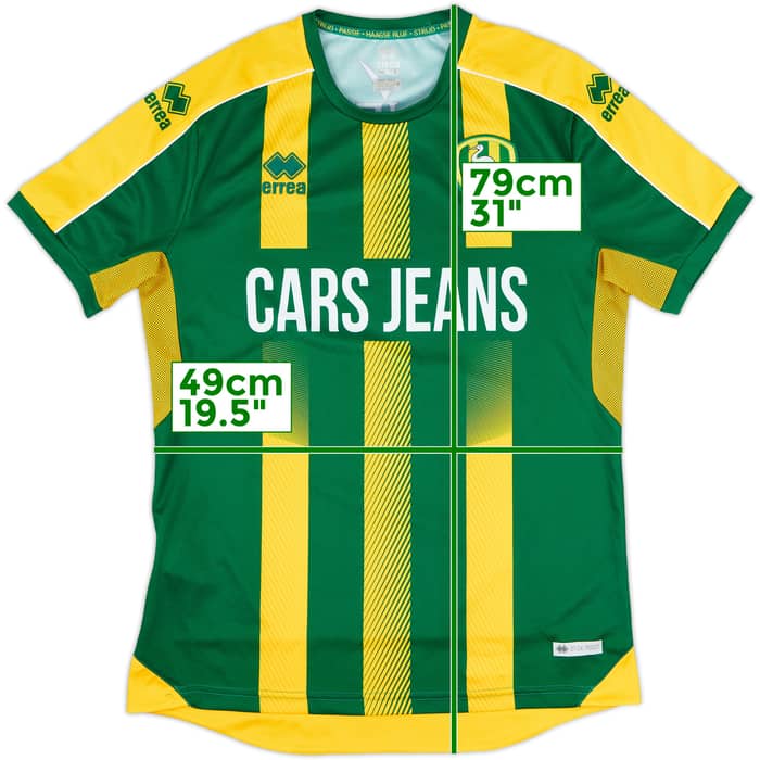 2020-21 ADO Den Haag Home Shirt - 10/10 - (L)
